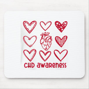 CHD-Bewusstseins-Monat für angeborene Herzkrankhei Mousepad