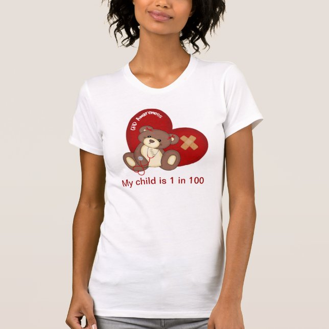 CHD Bewusstseins-T - Shirt (Vorderseite)