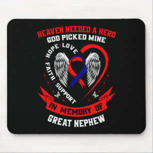 CHD-Herzkrankheit-Bewusstsein in Erinnerung an den Mousepad