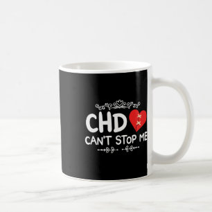 CHD-Krieger Angeborene Herzkrankheit Bewusstsein  Kaffeetasse