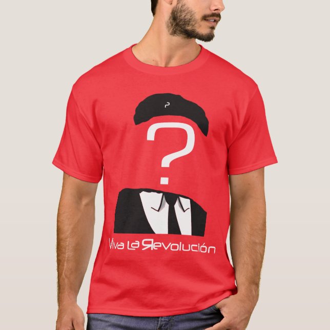 Che Anon - ViVa le Revolucion!! (Dunkle Shirts) T-Shirt (Vorderseite)