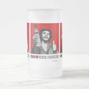 Che Guevara Binge-TrinkenTasse Mattglas Bierglas
