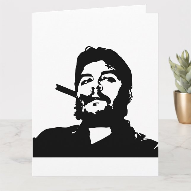 Che Guevara, Comandante, Revolution, Kuba, Havanna Karte (Kleine Pflanze)