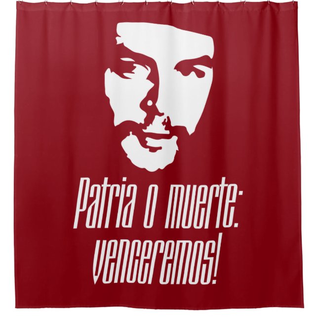 Che Guevara Duschvorhang (Vorderseite)