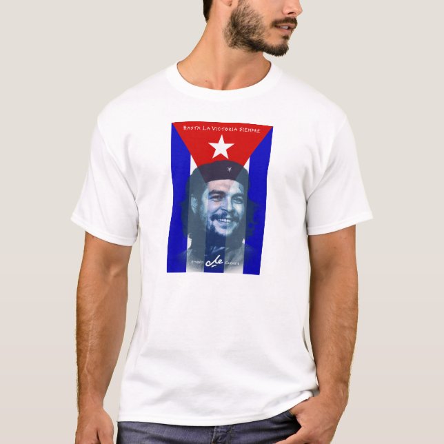 Che Guevara-Flagge T-Shirt (Vorderseite)