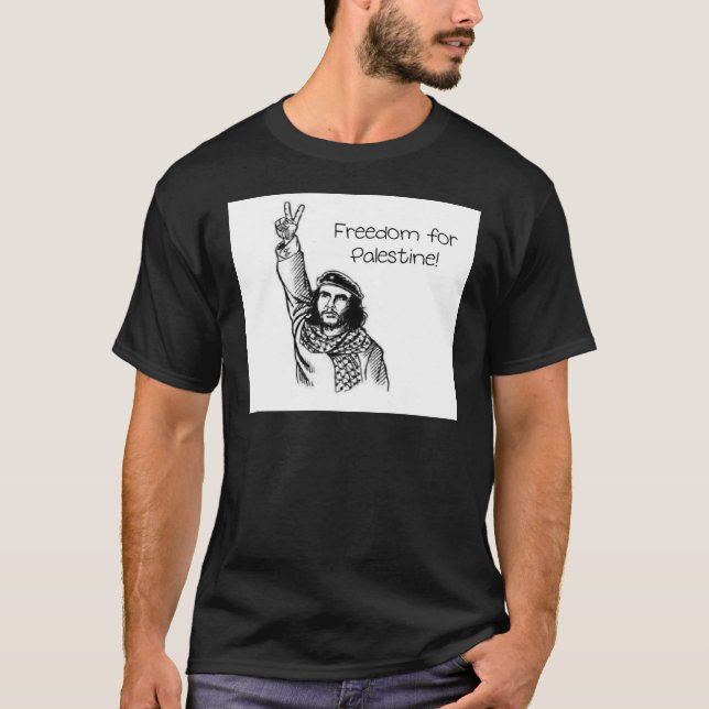 Che Guevara, Freiheit für Palästina! T-Shirt (Vorderseite)