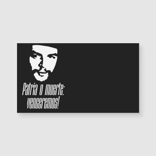 Che Guevara Magnetkarte (Vorderseite)
