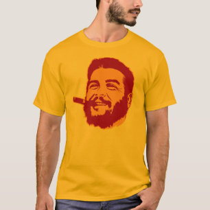 Che Guevara mit Cigar Portrait T - Shirt
