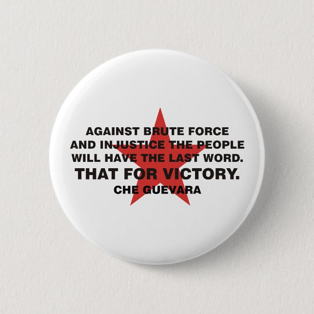 Che Guevara-Produkte! Button (Vorderseite)