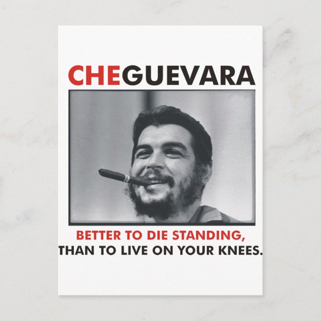 Che Guevara Produkte & Designs! Postkarte (Vorderseite)