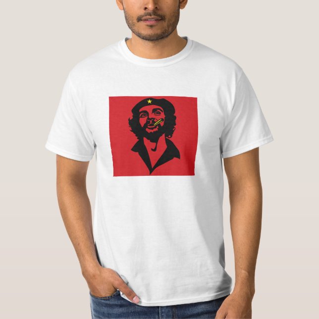 Che Guevara-Rauchen T-Shirt (Vorderseite)