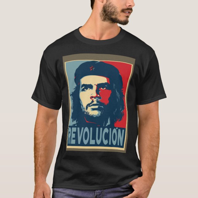 Che Guevara Revolucion Hope Style T-Shirt (Vorderseite)