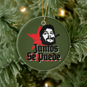 Che Guevara Revolutionär Zitat Juntos Se Puede Keramik Ornament