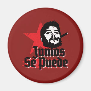 Che Guevara Revolutionär Zitat Juntos Se Puede Magnet