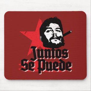 Che Guevara Revolutionär Zitat Juntos Se Puede Mousepad
