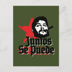 Che Guevara Revolutionär Zitat Juntos Se Puede Postkarte