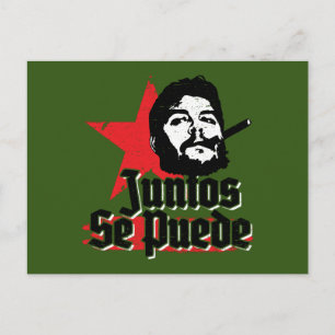 Che Guevara Revolutionär Zitat Juntos Se Puede Postkarte