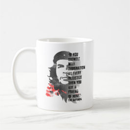 Che Guevara Revolutionäres Vintages politisches Zi Kaffeetasse