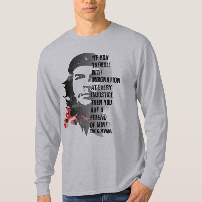 Che Guevara Revolutionäres Vintages politisches Zi T-Shirt (Vorderseite)
