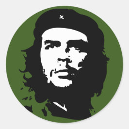 Che Guevara Tag es Stickers! Runder Aufkleber