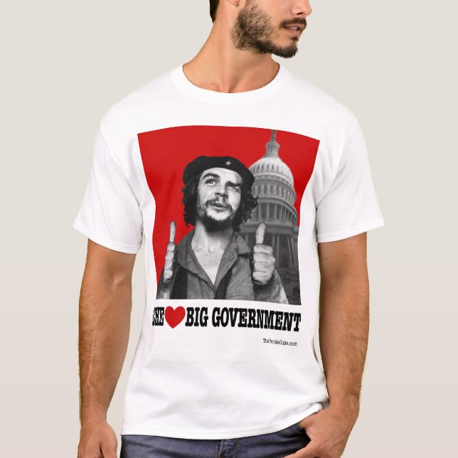 Che Herz-große Regierung T-Shirt (Vorderseite)