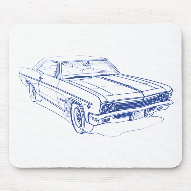 Che Impala 1969 Mousepad (Vorne)