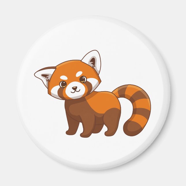 Che Red Panda Magnet (Vorne)