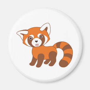 Che Red Panda Magnet