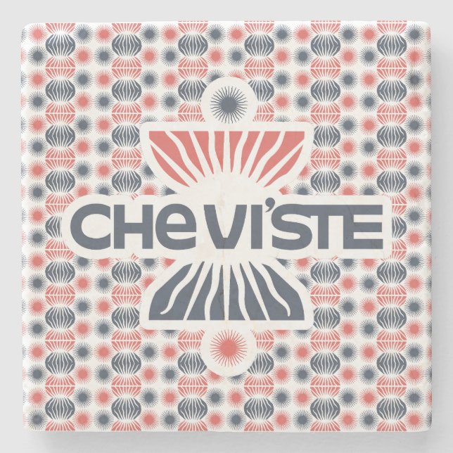 Che viste vers 2024 by MASANSER PIXELAT Steinuntersetzer (Vorderseite)