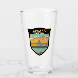 Cheaha Staat Park Alabama Abzeichen Glas