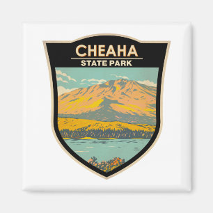 Cheaha Staat Park Alabama Abzeichen Magnet