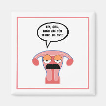 Cheap Boyfriend Uterus Magnet