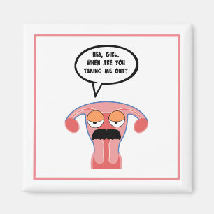 Cheap Boyfriend Uterus Magnet