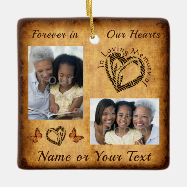 Cheap Christmas Ornament for Loss of Loved One (Vorderseite)