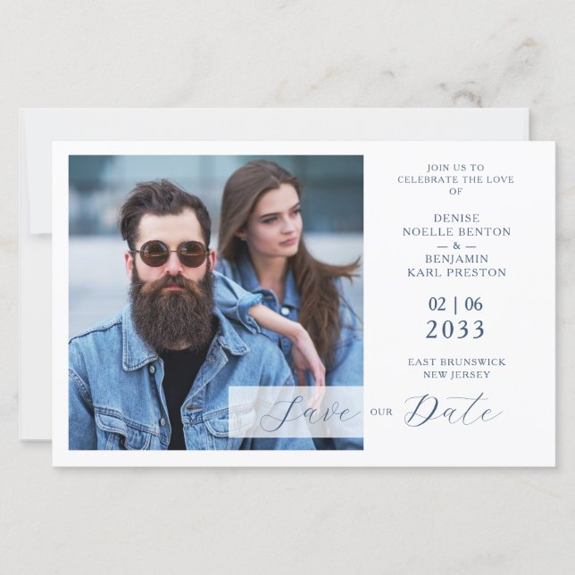 Cheap Whimsy Bliss Blue Jeans Inspired Photo QR (Vorderseite)