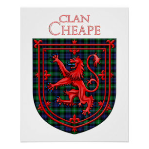Cheape Torosay Tartan Kariert Poster