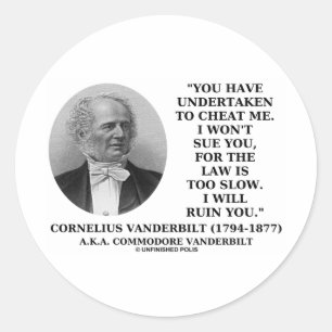 Cheat Me will dich nicht von deinem Gesetz abhalte Runder Aufkleber