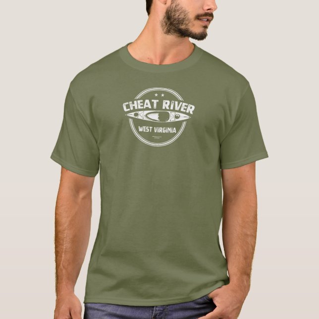 Cheat River, West Virginia T-Shirt (Vorderseite)