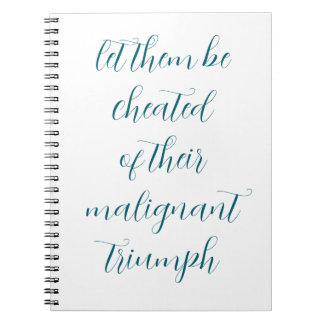 Cheat your enemies of victory notizblock