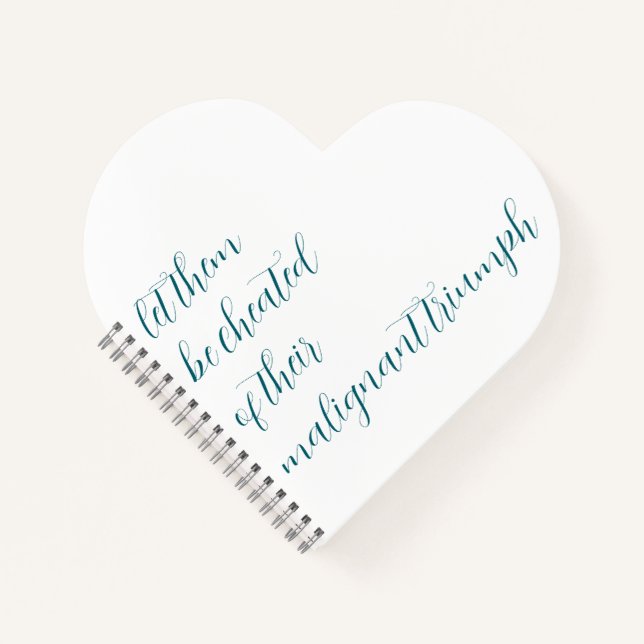 Cheat your enemies of victory notizbuch (Vorderseite)