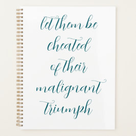 Cheat your enemies of victory planer