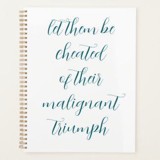 Cheat your enemies of victory planer