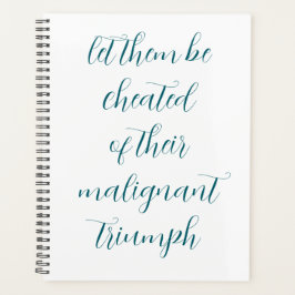 Cheat your enemies of victory planner planer