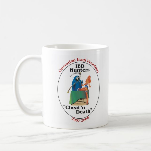 CheatnDeath Kaffee-Tasse Tasse (Links)