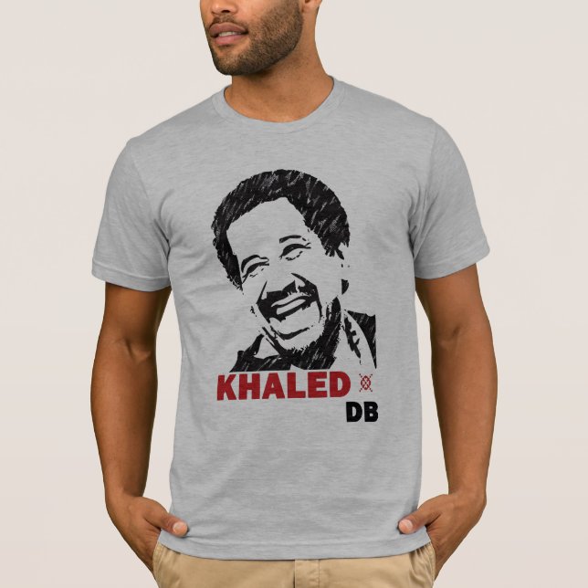 Cheb Khaled - bekannt gegeben durch DB T-Shirt (Vorderseite)