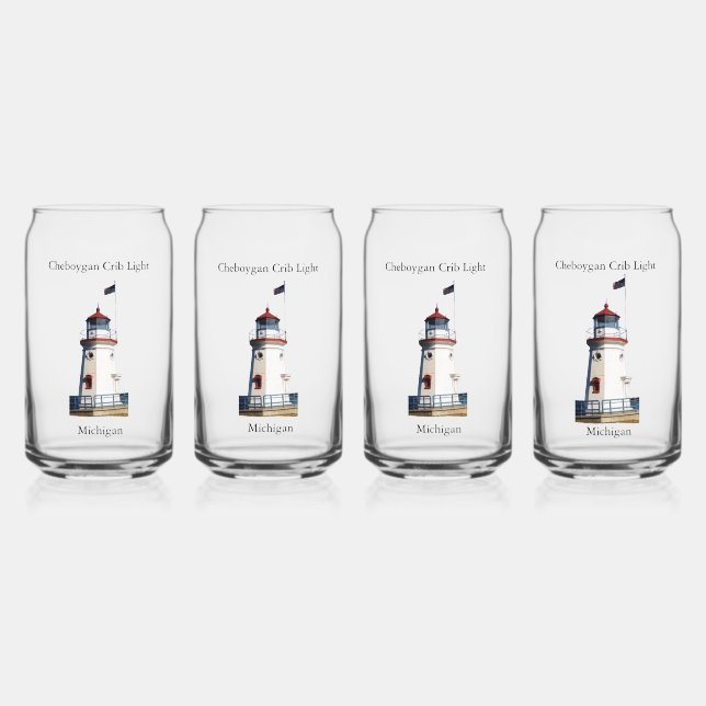 Cheboygan Crib Light kann Glas (Vorderseite)