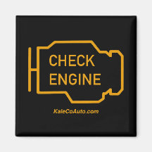 Check Engine Magnet