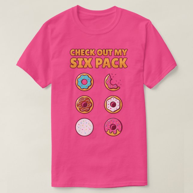 Check out my si pack Foodie Donut  T-Shirt (Design vorne)