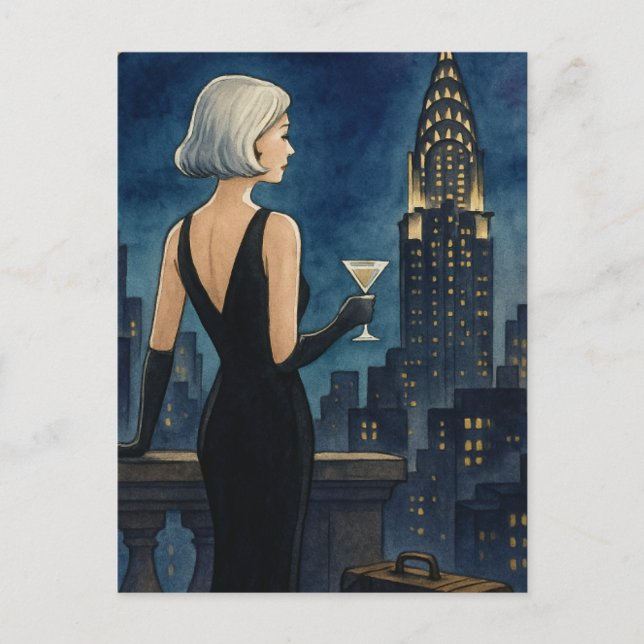 Checked Baggage, Unchecked Dreams Postkarte (Vorderseite)