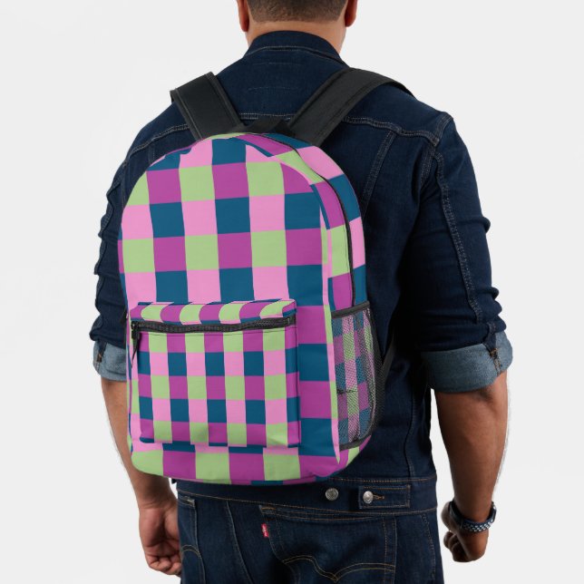 Checked Bedruckter Rucksack (Insitu (Modell))